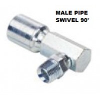 3/4 X 3/4 Male Pipe Swivel 90